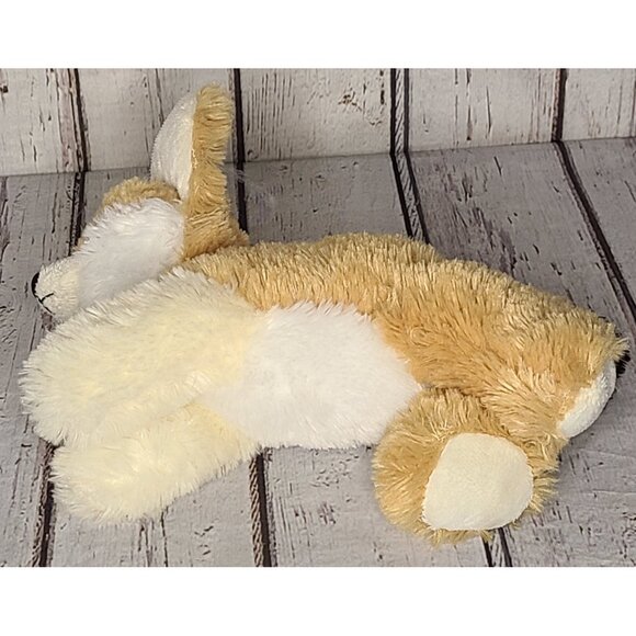 8" Aurora Mini Flopsie Frisky Fennec Fox Plush Stuffed Animal Tan & White Soft - Picture 3 of 3